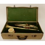A Varsity LP205827 trumpet with a Rudy Muck 17C mouthpiece and carry case Condition Report: