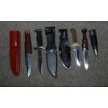 Four assorted knives including Skean Dhu etc (4) Condition Report: Available upon request