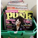 A large collection of music magazines dating back to the 1980's to include Smash Hits, Q, Record