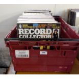 A quantity of Record Collector magazines Condition Report: Available upon request