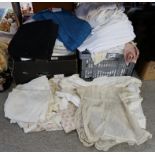 Children's undergarments, table linen, lengths of material etc Condition Report: Available upon