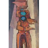 •JOHN N PEACOCK (SCOTTISH 20TH CENTURY) EGYPTIAN DILEMMA Oil on panel board, signed, 89 x 58cm (35 x
