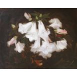 *WITHDRAWN* JAMES STUART PARK (SCOTTISH 1862-1933) WHITE LILIES Oil on canvas, signed (twice)