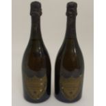 TWO BOTTLES OF DOM PERIGNON CHAMPAGNE, 1985 12.5% Vol Condition Report: Available upon request