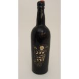 A BOTTLE OF DOW'S 1955 VINTAGE PORT label torn Condition Report: Available upon request