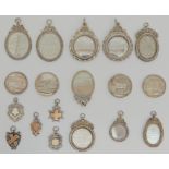 A COLLECTION OF EIGHTEEN SILVER AGRICULTURAL AWARD MEDALS AND MEDALLIONS most won by Andrew