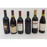 A COLLECTION OF RED AND WHITE WINE approximately thirty-five bottles Condition Report: Available