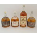 A COLLECTION OF FIFTEEN BLENDED WHISKY Dewar's 3.1/2 pints x 3, Grouse, 2.25l, King Ransom, Laird