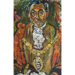 •JOHN RANDALL BRATBY RA (BRITISH 1928-1992) LORD MAYOR Oil on canvas, signed, 76 x 51cm (30 x 20")