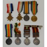 A VICTORIAN INDIA MEDAL to 3674 Pte. J. Allan, Gordon Highlanders with three clasps, Relief of