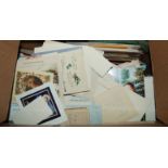 A collection of various post cards etc Condition Report: Available upon request