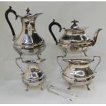 A four piece EPNS tea service Condition Report: Available upon request