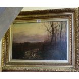 NORMAN MACDOUGALL Ploughman, signed, oil on canvas, 40 x 60cm Condition Report: Available upon