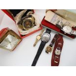 A 1970's Oris super wristwatch in original box together with a retro Sekonda Automatic watch also