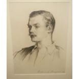AFTER JOHN SINGER SARGENT Male study, print, 24 x 17.5cm Condition Report: Available upon request