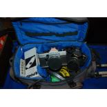 A Praktica MTL 5 camera, Nikon camera, various accessories and two tripods Condition Report:
