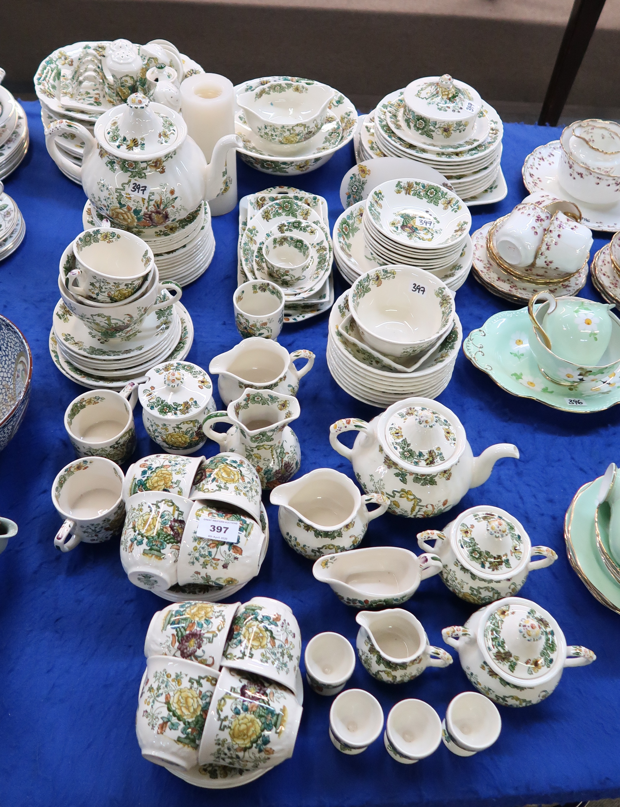 An extensive Masons Strathmore pattern tea and dinner service Condition Report: Available upon