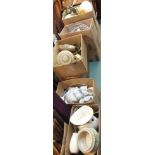 Eight boxes of assorted ceramics etc (8) Condition Report: Available upon request