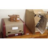 Two vintage projectors and a camera (3) Condition Report: Available upon request