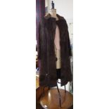 A Chil Daw pioneer mannequin and fur coat (2) Condition Report: Available upon request