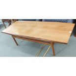 A mid-Century teak coffee table Condition Report: Available upon request