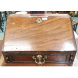 A Victorian mahogany stationery box Condition Report: Available upon request