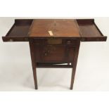 A Georgian mahogany washstand Condition Report: Available upon request