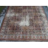 A large Wilton carpet, 360cm x 408cm Condition Report: Available upon request