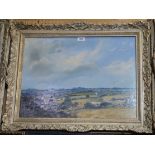 ALAN HAMSHERE Landscape, signed, oil on board, dated, (19)93, 45 x 60cm Condition Report: