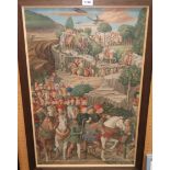ITALIAN SCHOOL Procession, print, 73 x 46cm Condition Report: Available upon request