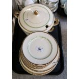 Alfred Meakin tablewares with cream ground and swag decoration Condition Report: No condition report