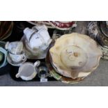 Grosvenor floral decorated teaset and other items Condition Report: No condition report available