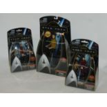 A large collection of Star Trek figures all in original blister packs Condition Report: Available