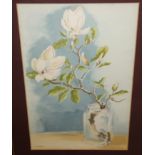A B THOMSON Still life, signed, watercolour, 52 x 34cm Condition Report: Available upon request