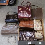 Assorted ladies handbags Condition Report: No condition report available for this lot