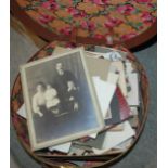 A collection of various vintage photographs etc Condition Report: Available upon request