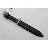 A German dagger, the blade marked RZM and M7/13, overall length 25.5cm Condition Report: Available