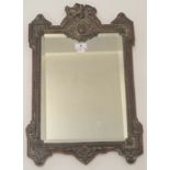 A Walker and Hall wall mirror, 57cm high x 35cm wide Condition Report: Available upon request