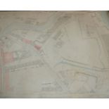 A collection of Ordnance Survey Glasgow city boundary plans etc Condition Report: Available upon