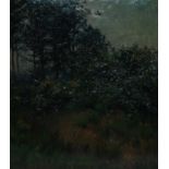 O UERIELLE Woodland landscape, signed, oil on canvas board, 45 x 38cm Condition Report: Available