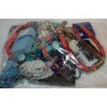 A collection of costume jewellery Condition Report: Available upon request