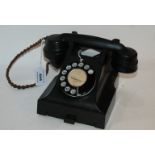 A vintage Bakelite telephone Condition Report: Available upon request