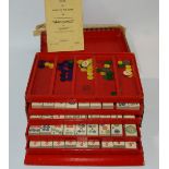 A Mahjong set by Jackpot Condition Report: Available upon request