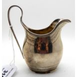 A silver cream jug, Chester 1924, 11cm high, 97gms Condition Report: Available upon request