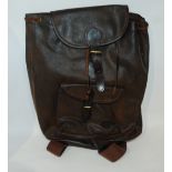 Two rucksacks stamped Mulberry with dust covers Condition Report: Available upon request
