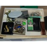 A collection of miscellaneous including costume jewellery, greeting cards etc Condition Report: