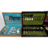 A lot comprising two cased cutlery sets Condition Report: Available upon request