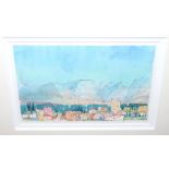 TOM H SHANKS RSW, RGI, PAI Lake Garda, signed, watercolour, 12 x 18cm Condition Report: Available