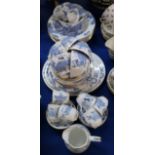 Royal Worcester Chinese dragon decorated blue and white tablewares Condition Report: Available