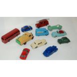 A collection of Dinky repro models and other Corgi models etc Condition Report: Available upon
